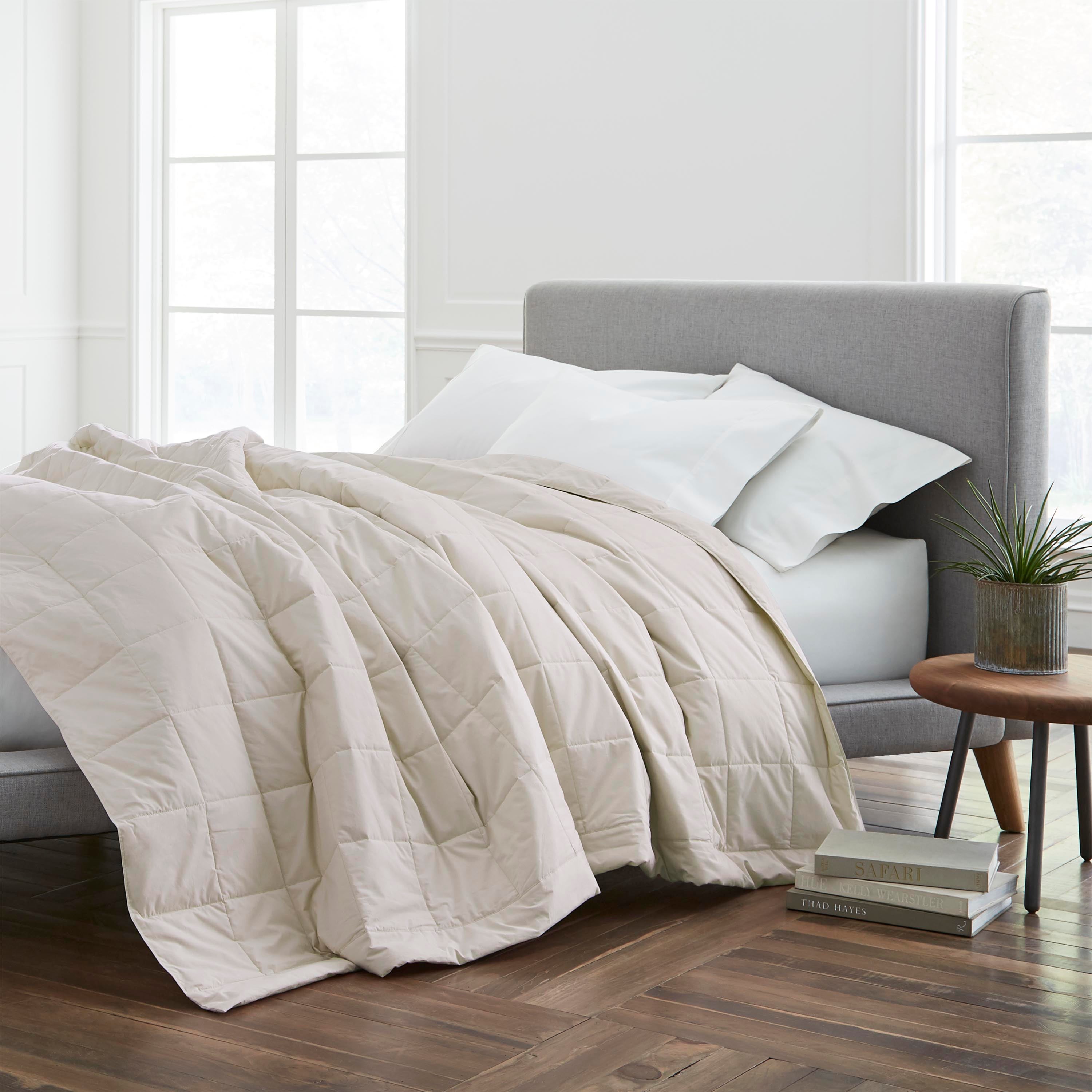EcoPure Cotton Filled Blanket - Full/Queen Cream