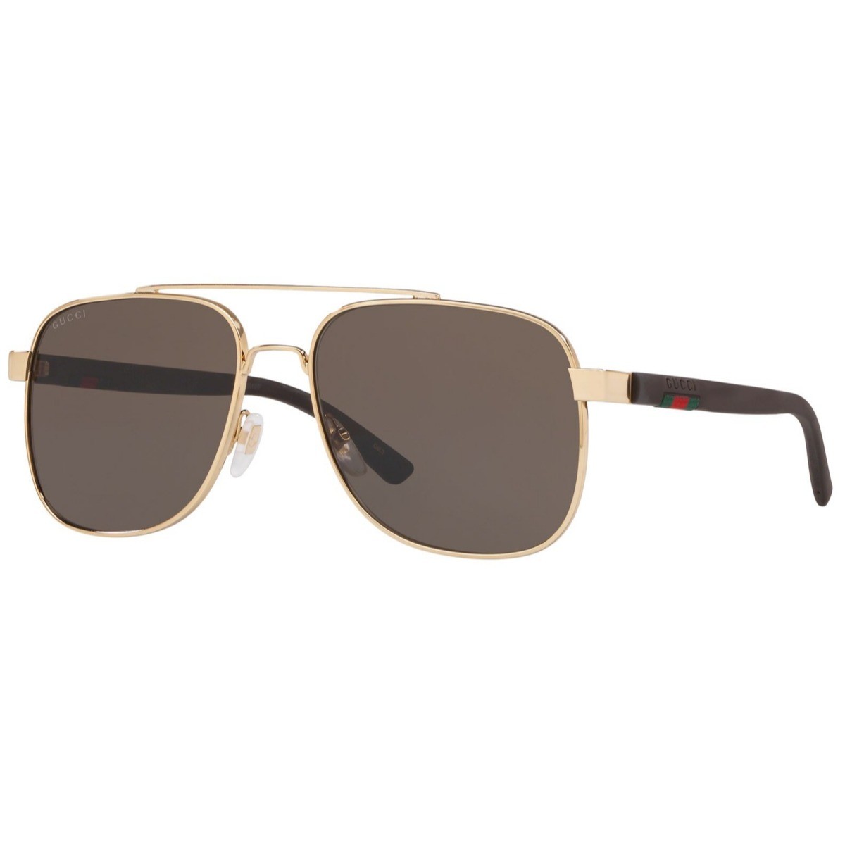 Mens Caravan Sunglasses-Gold,Black