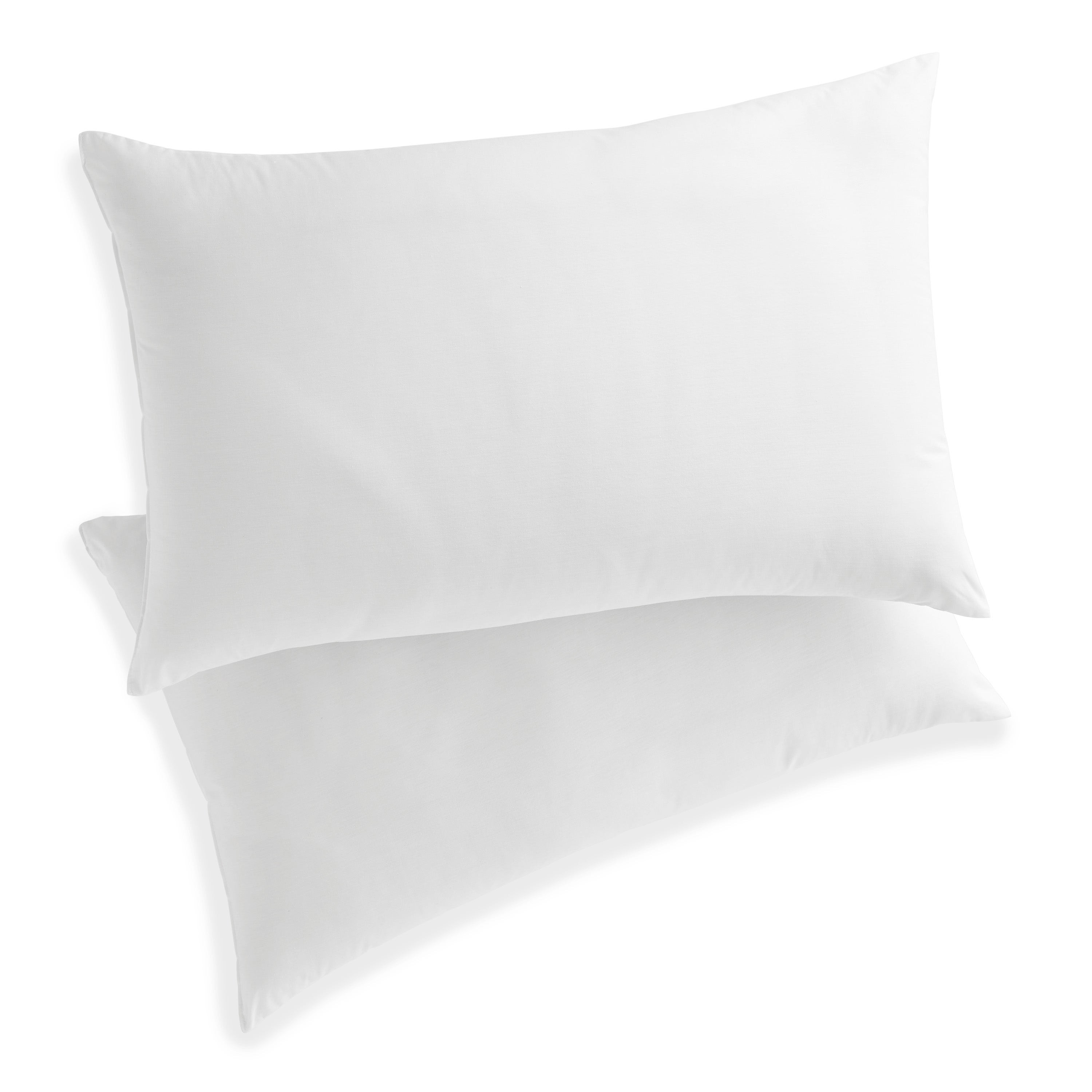 Clean Essentials Pillow Set w/ SILVERbac Antimicrobial - Standard/Queen White