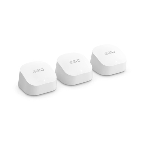 eero 6+ mesh wifi system - 3-Pack White White