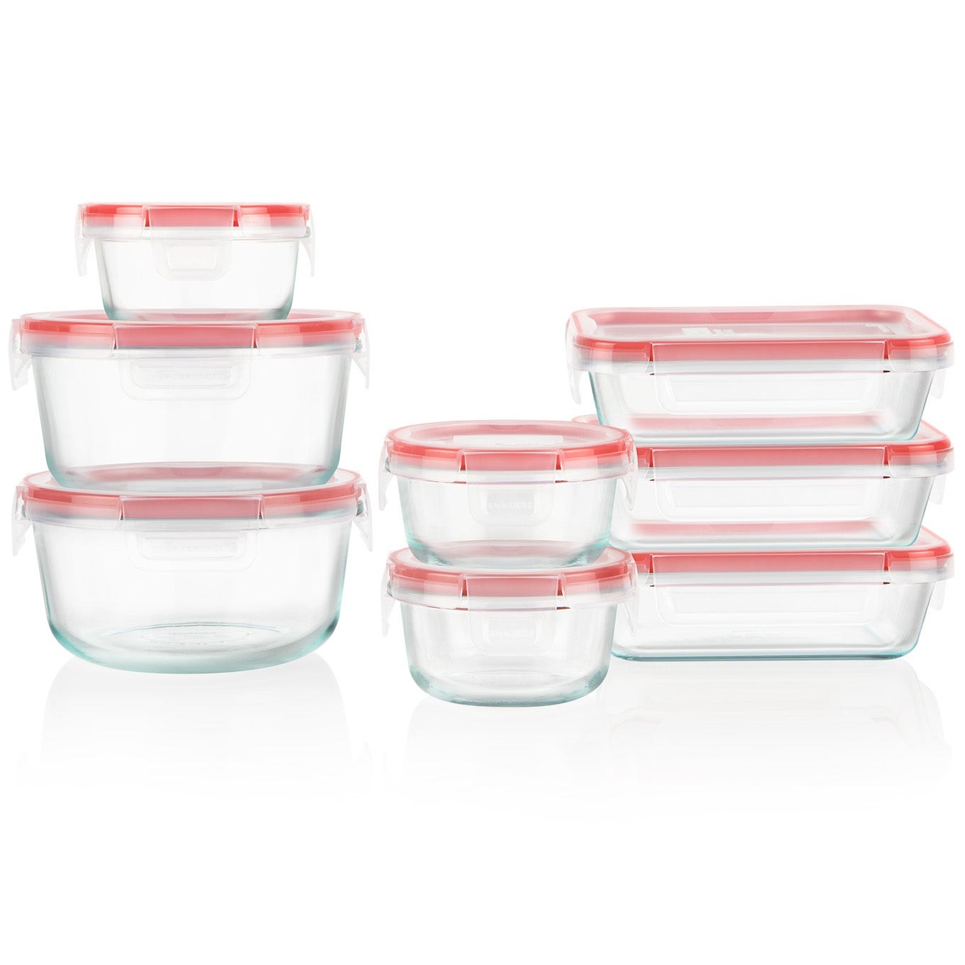 Freshlock 16pc Glass Storage Set