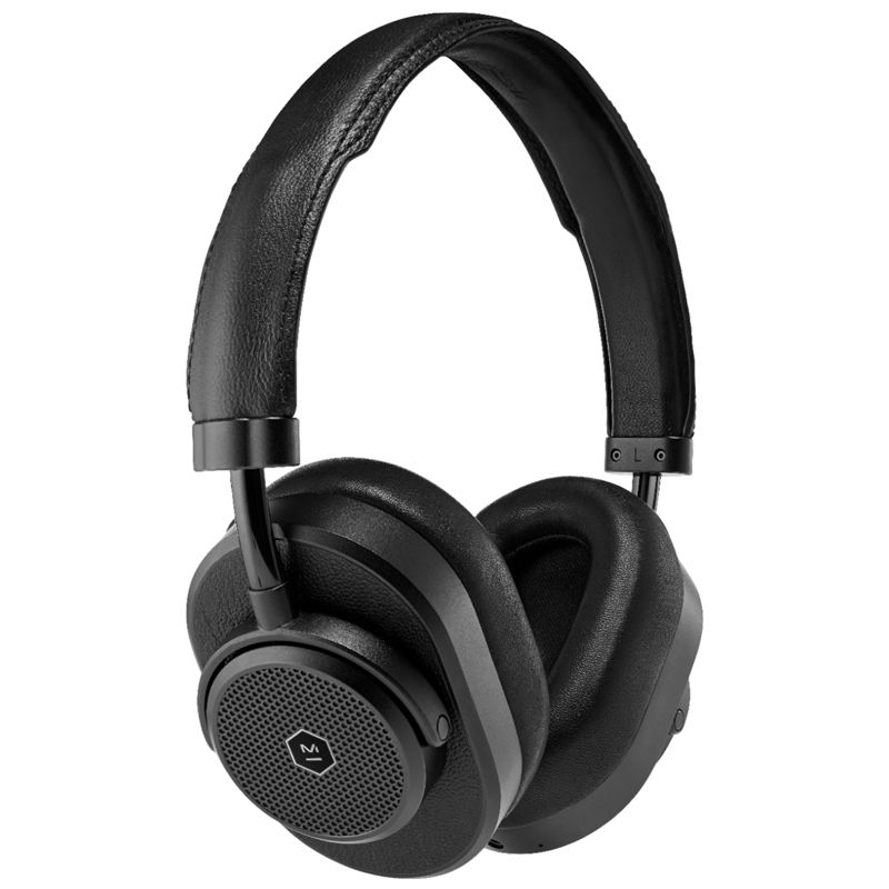 Active Noise-Cancelling Wireless Over-Ear Headphones - (Black)