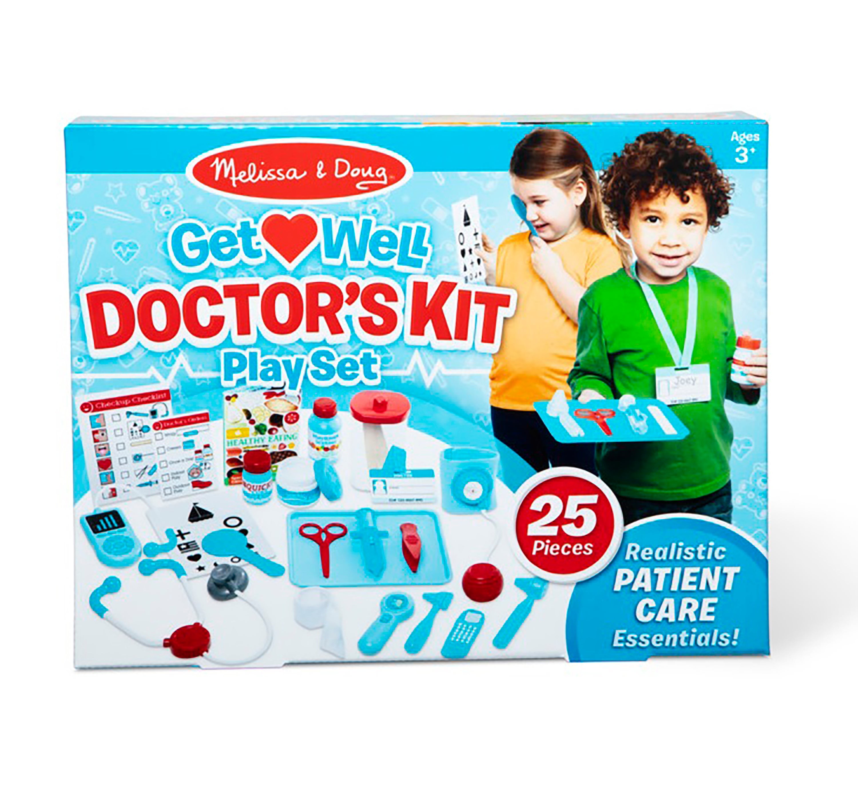 Get Well Doctor's Kit Play Set, Ages 3+ Years