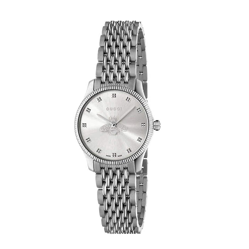 29mm Ladies G-Timeless Stainless Steel Slim Watch - (Silver)