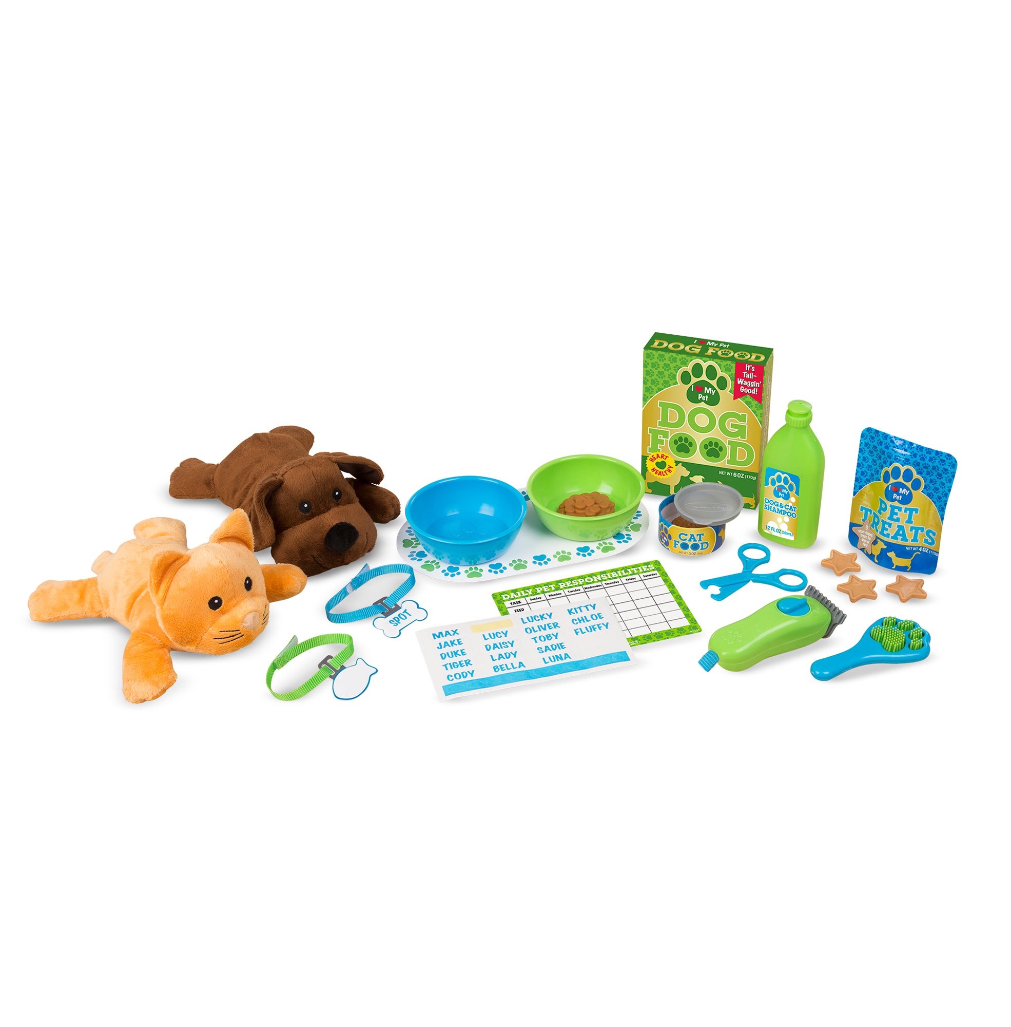 Feeding & Grooming Pet Care Play Set Ages 3+ Years