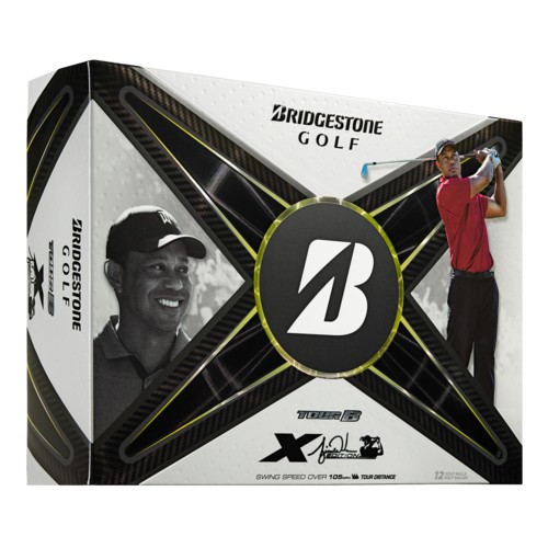 Bridgestone TOUR B X Tiger Woods Edition Golf Balls, White, 2024 White