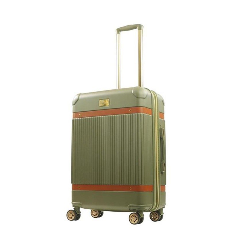 Tommy Bahama Luggage  Hardside Spinner with Stripes Size 26.5"