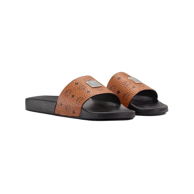 Vistetos Slides in Cognac sz. 5.5