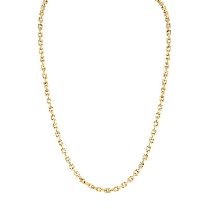 Stainless Steel 5MM Hexagon Cable chain Yellow