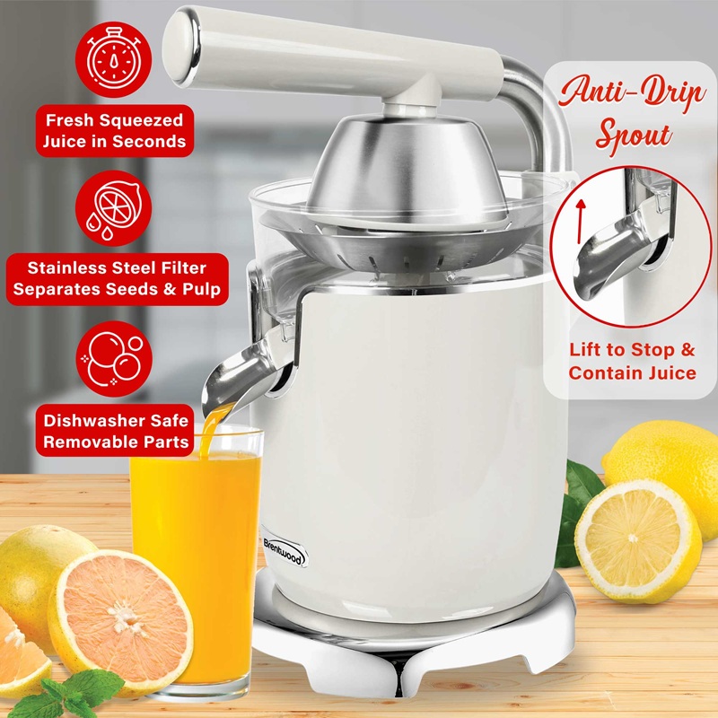 Electric Citrus Juicer - White