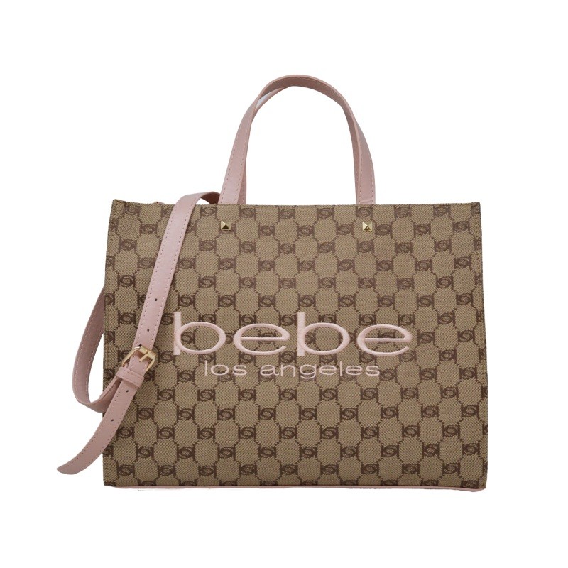 Tatulia Jacuard tote Blush