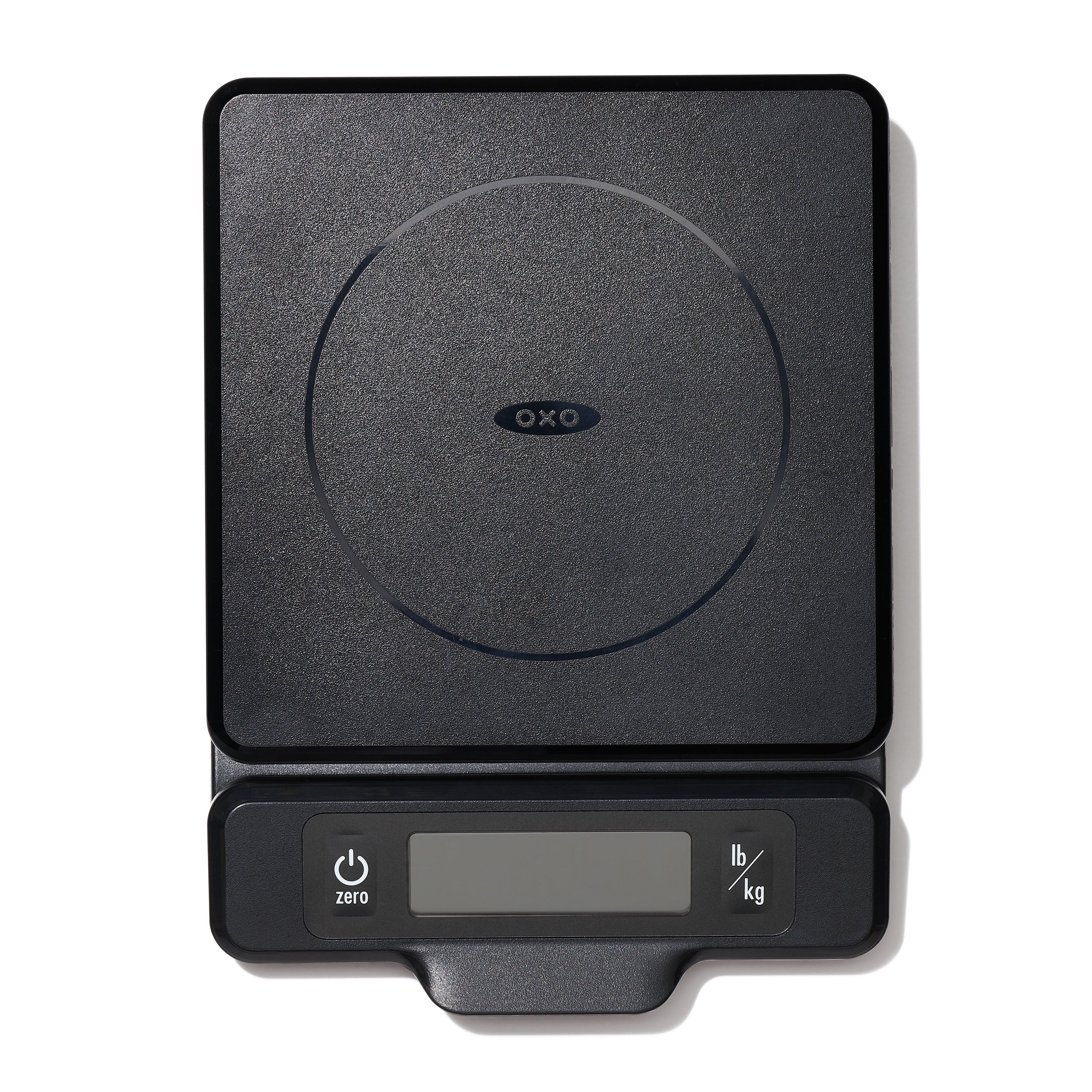 SoftWorks 5lb Food Scale w/ Pull-Out Display Black