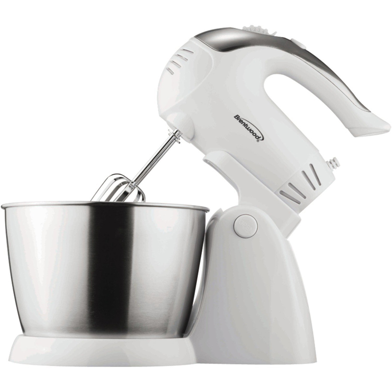 5 - Speed Stand Mixer with Stainless Steel Bowl