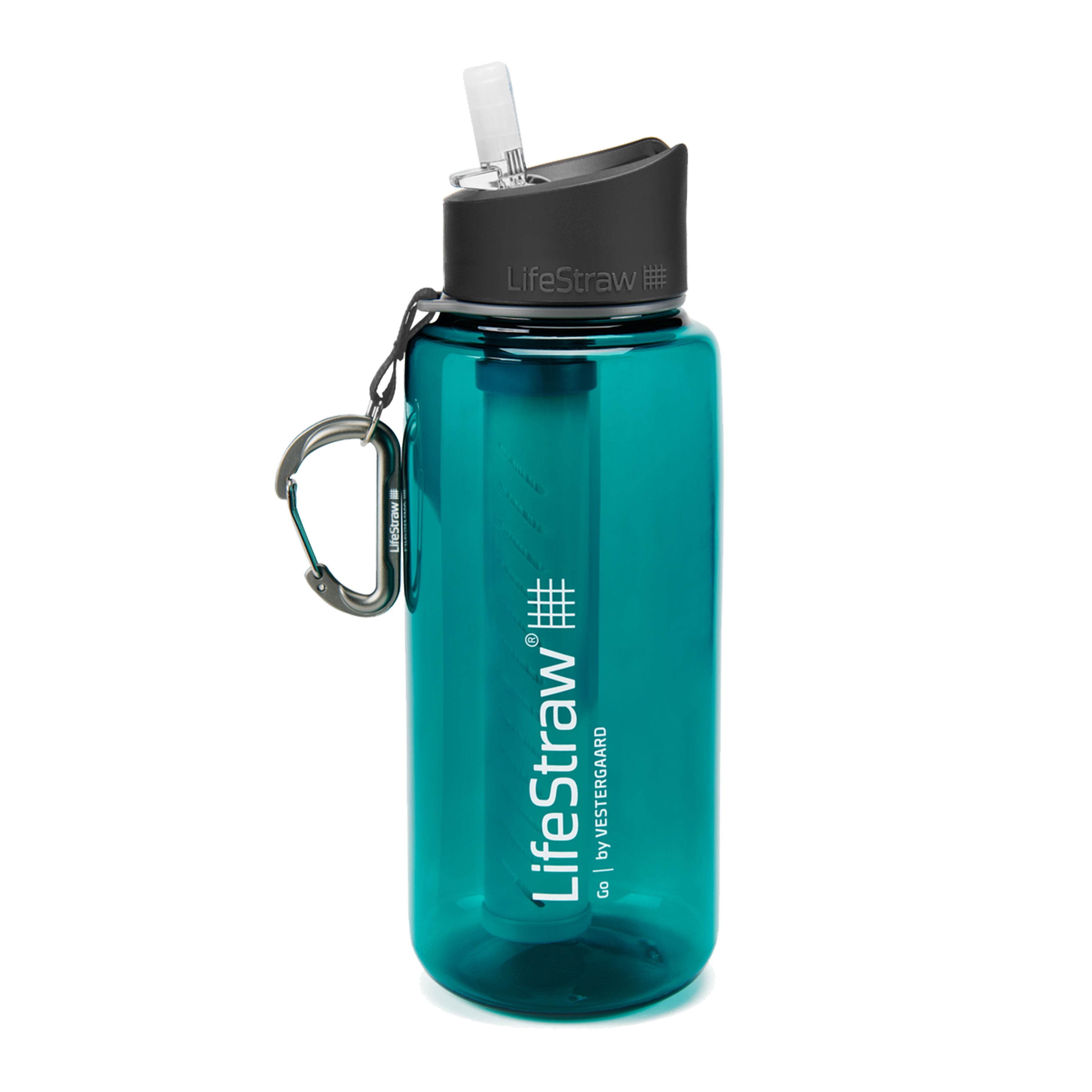 LifeStraw Go 1L Filtered Tritan Renew Water Bottle Dark Teal