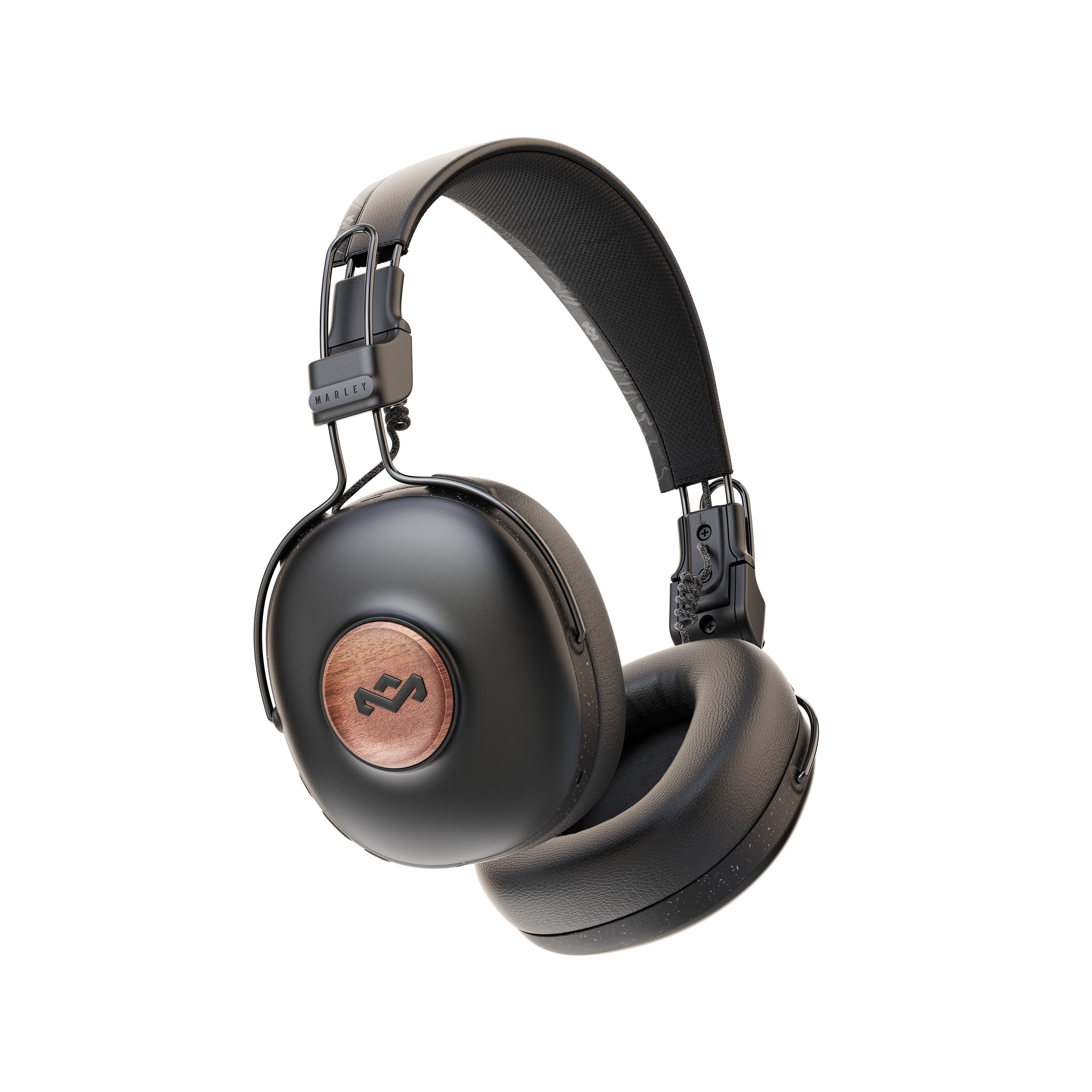 Positive Vibration Frequency Over-Ear Headphones Signature Black
