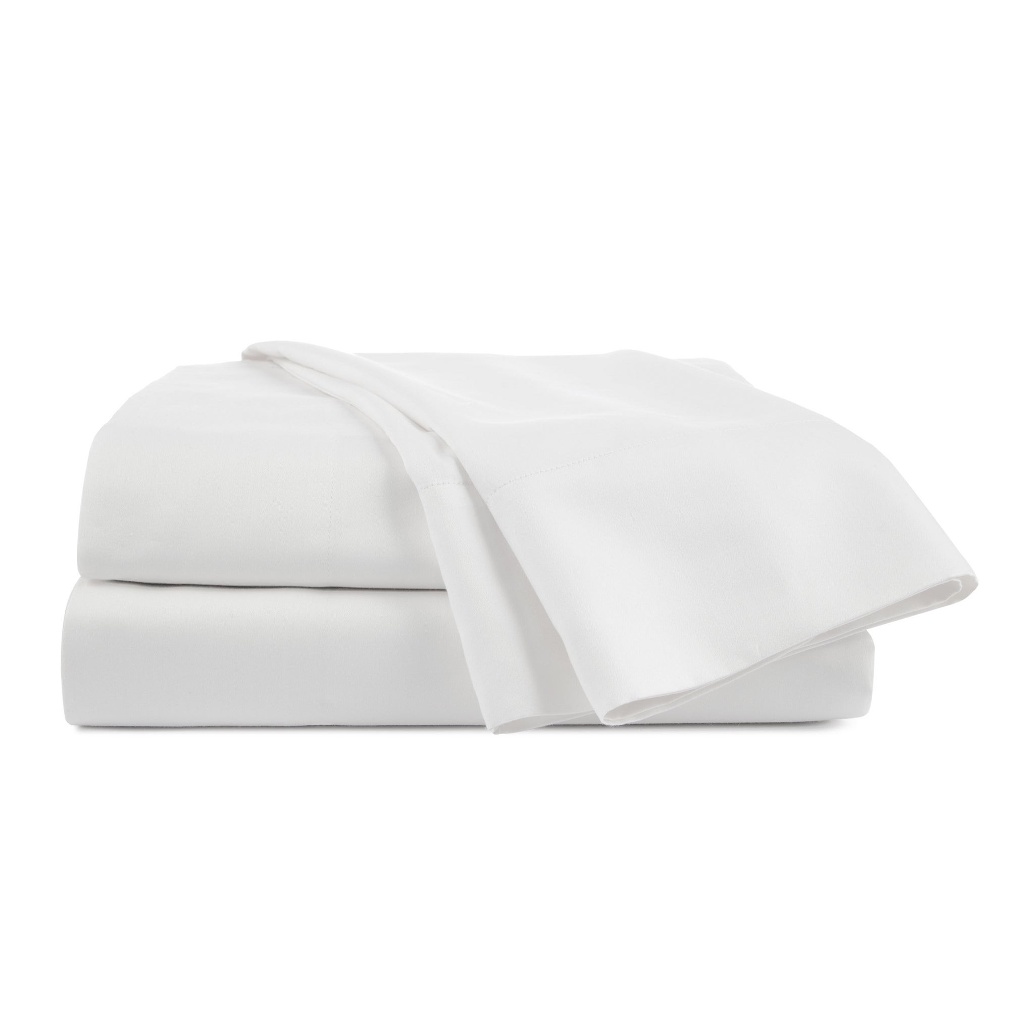 1200 Thread Count Solid Sheet Set - Queen White