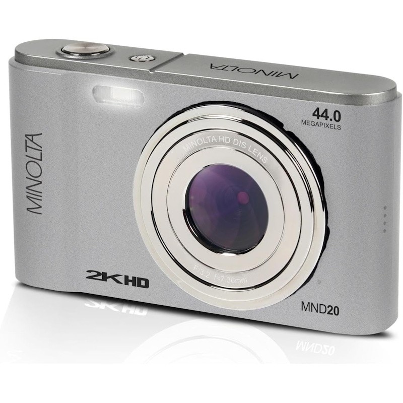 44MP 2.7K Quad HD Digital Camera - (Silver)