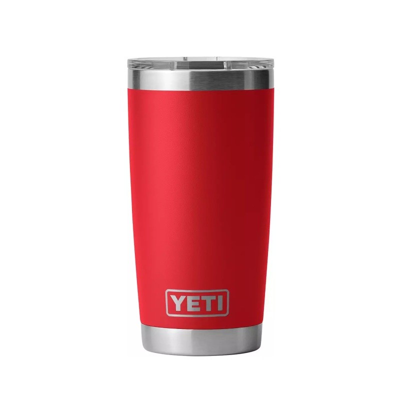 YETI Rambler 20 oz. Tumbler with Magslider Lid - RESCUE RED