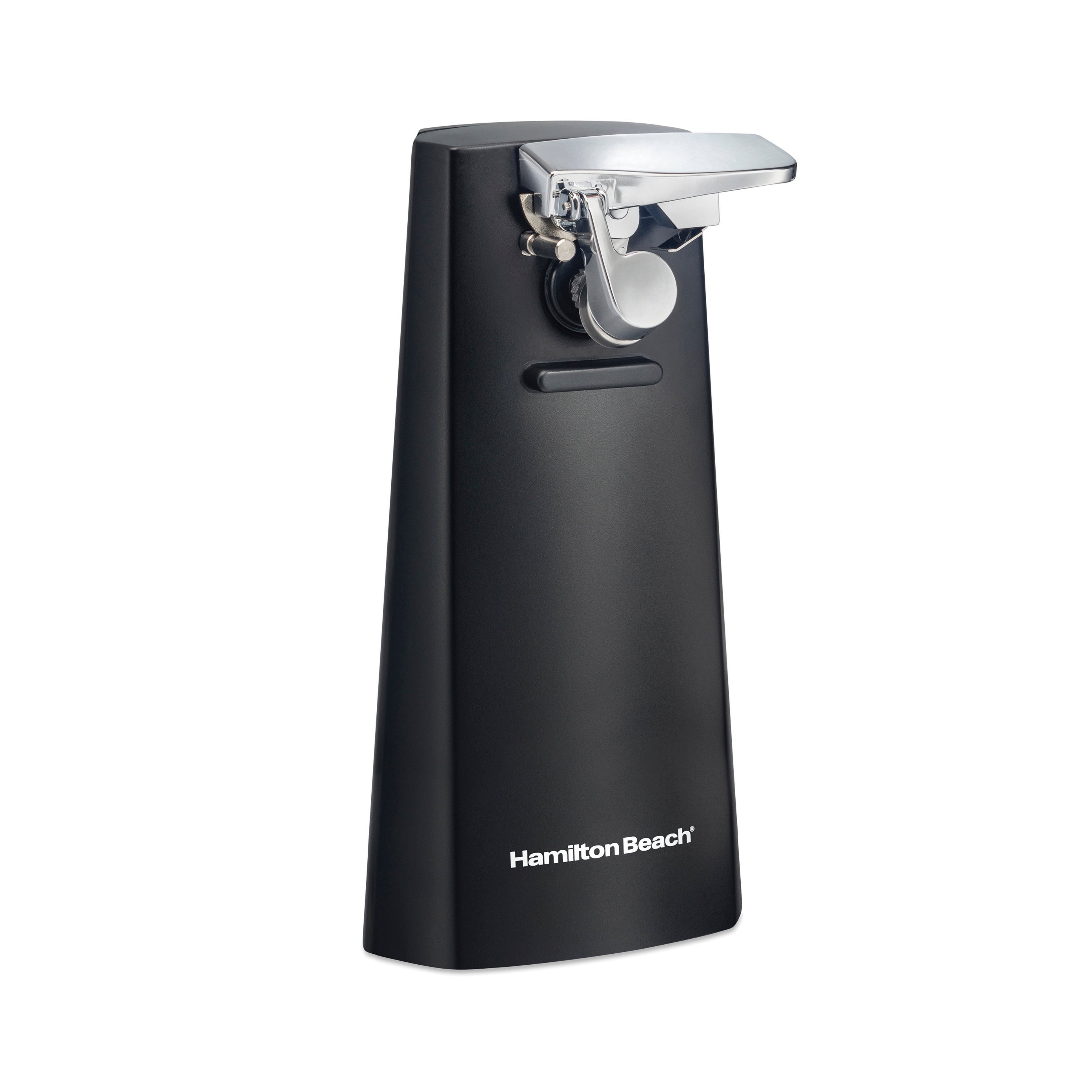 Extra-Tall Can Opener w/ Removable Cutting Lever Black