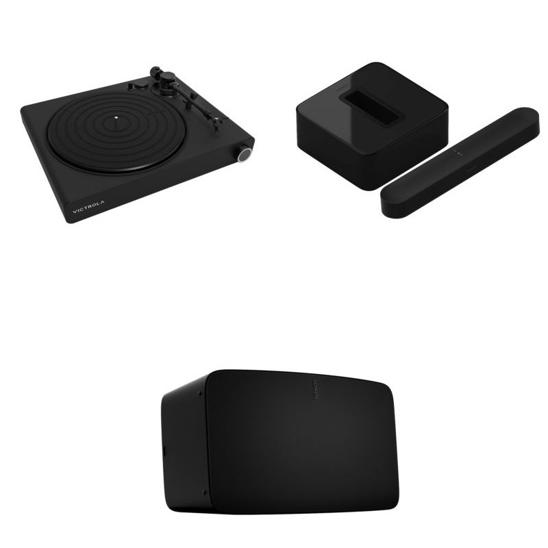 Sonos Vinyl Set & and 3.1 Entertainment Set