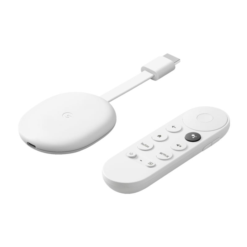 Chromecast Ultra 4k - (White)