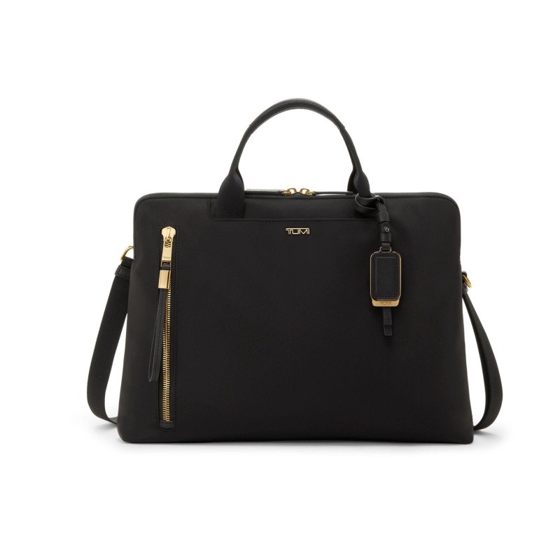 Voyageur Benin Laptop Carrier- Black/Gold