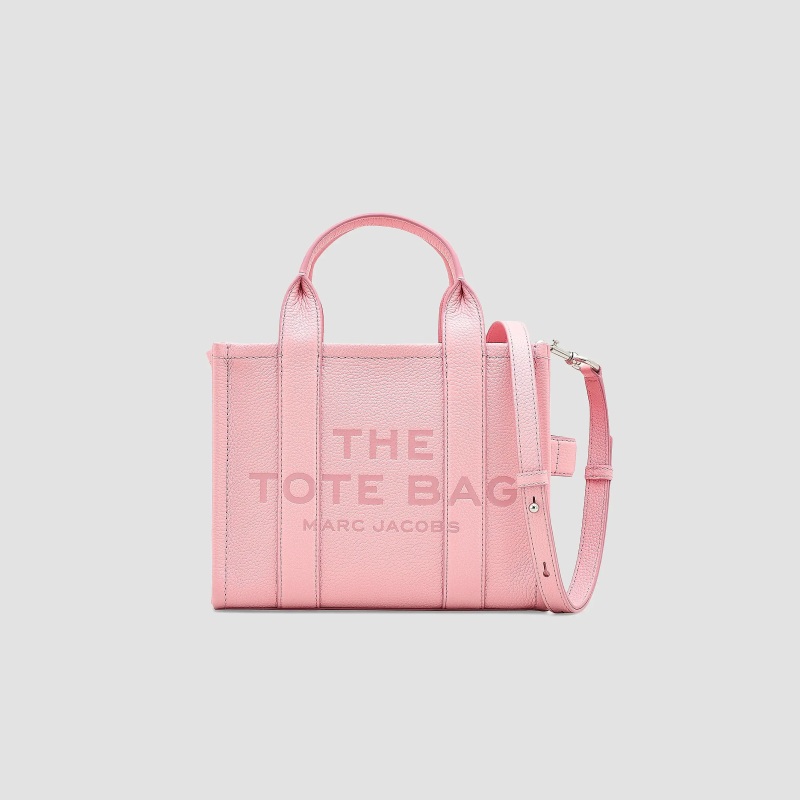 Color Tote Bag Ribbon Pink