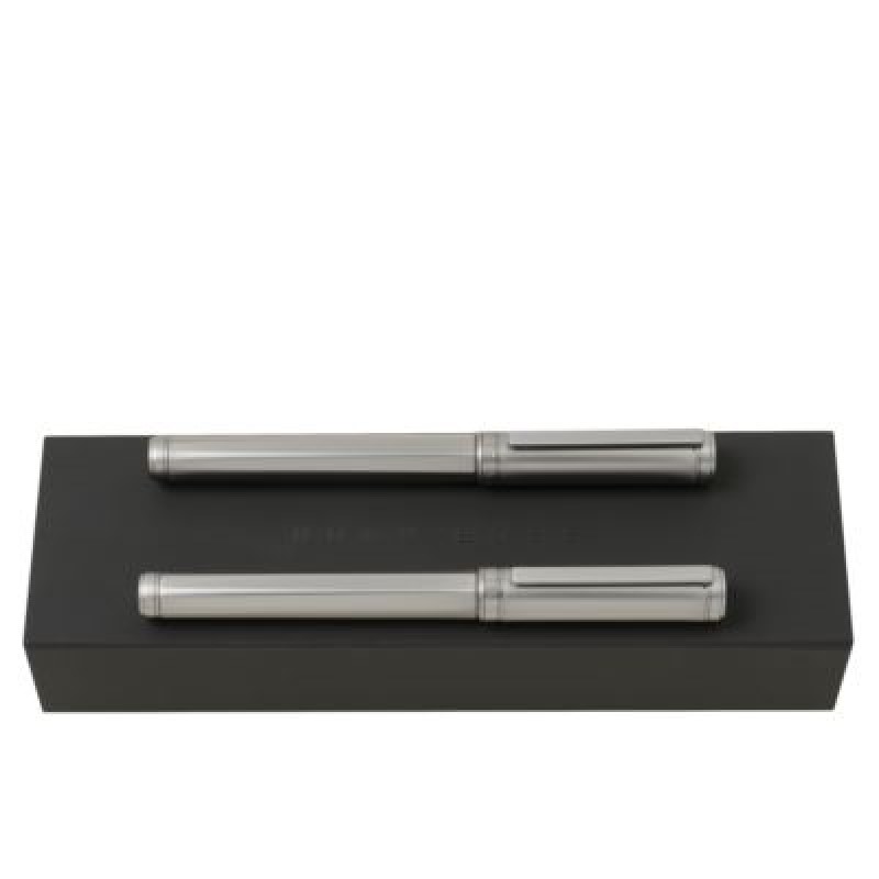 Set Step Chrome Roller and Fountain Pen Set