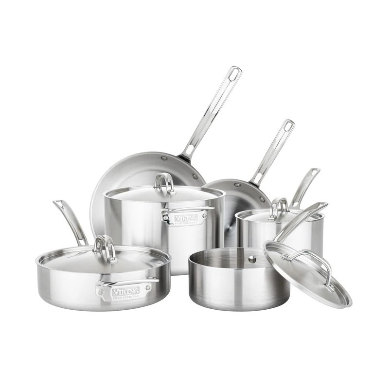 Pro 5Ply 10Pc Cookware Set
