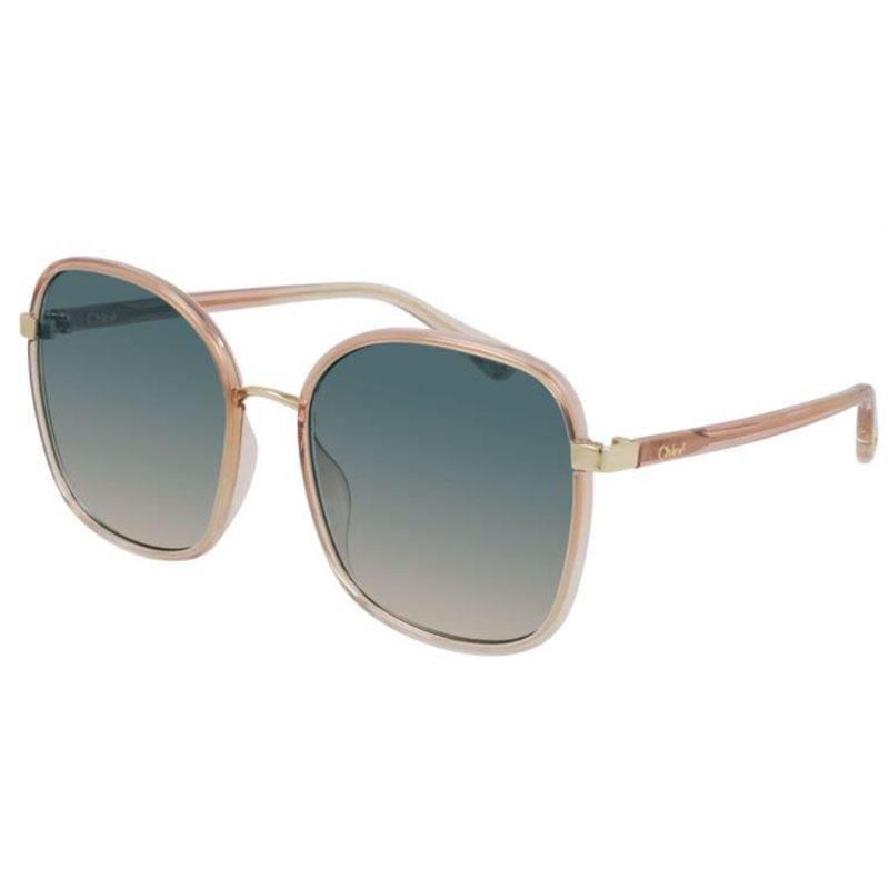 Ladies Pink Framed Gradient Sunglasses