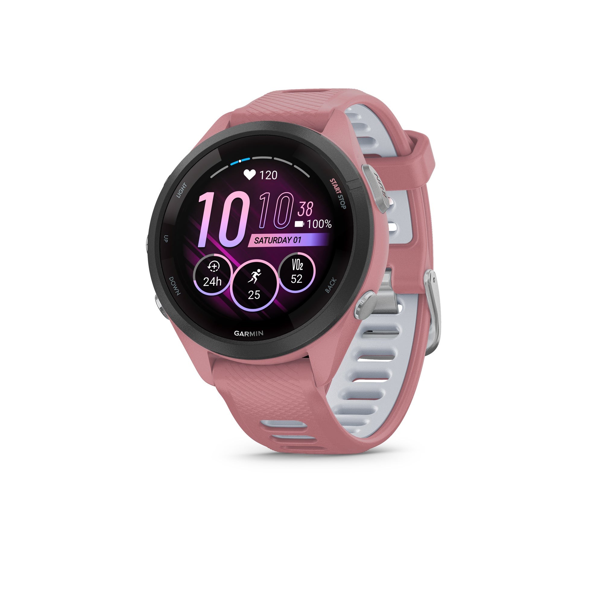 Forerunner 265S Running Smartwatch Light Pink/Whitestone