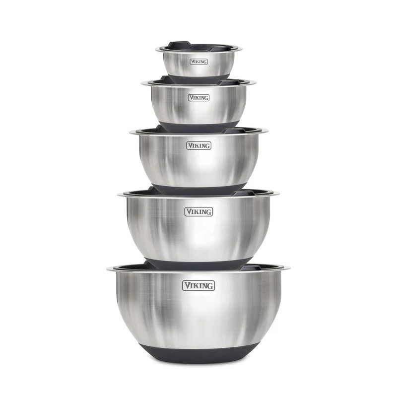 10Pc Stainless Steel Mixing