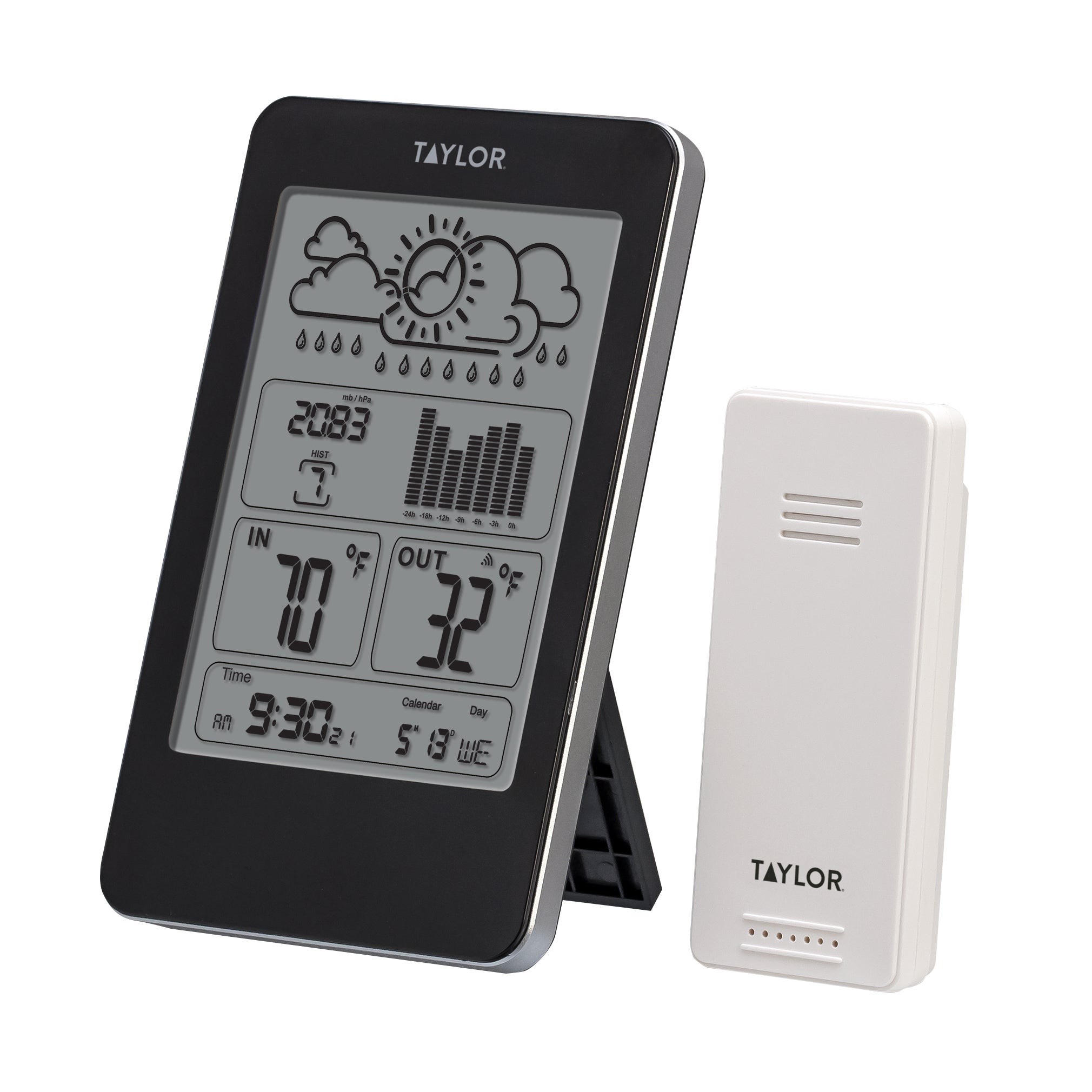 Wireless Indoor/Outdoor Digital Thermometer/Barometer