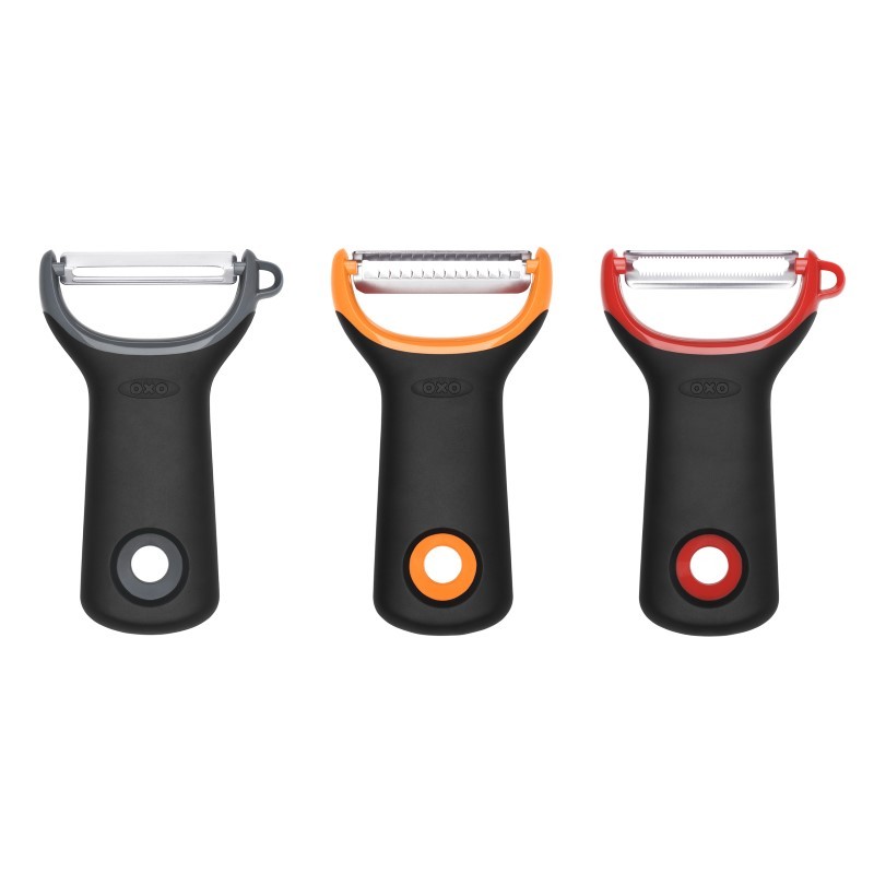GG 3 Pc Assorted Prep Peeler Set GG 3 Pc Assorted Prep Peeler Set