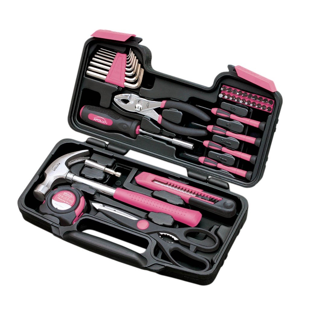 39pc General Tool Kit Pink