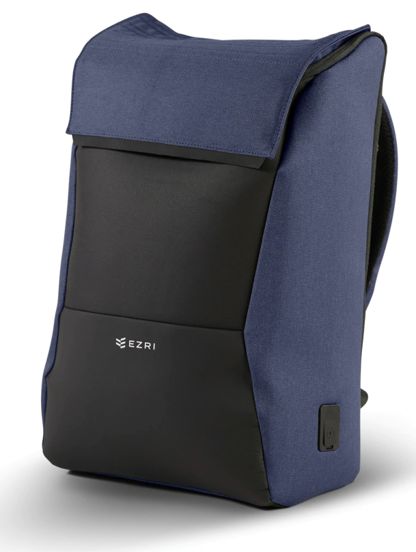 EZRI Travel Backpack - (Navy Blue)