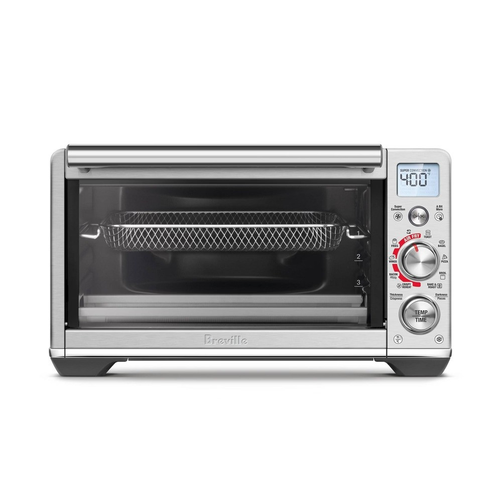Smart Oven Air Fryer Toaster Oven in Stainless Steel