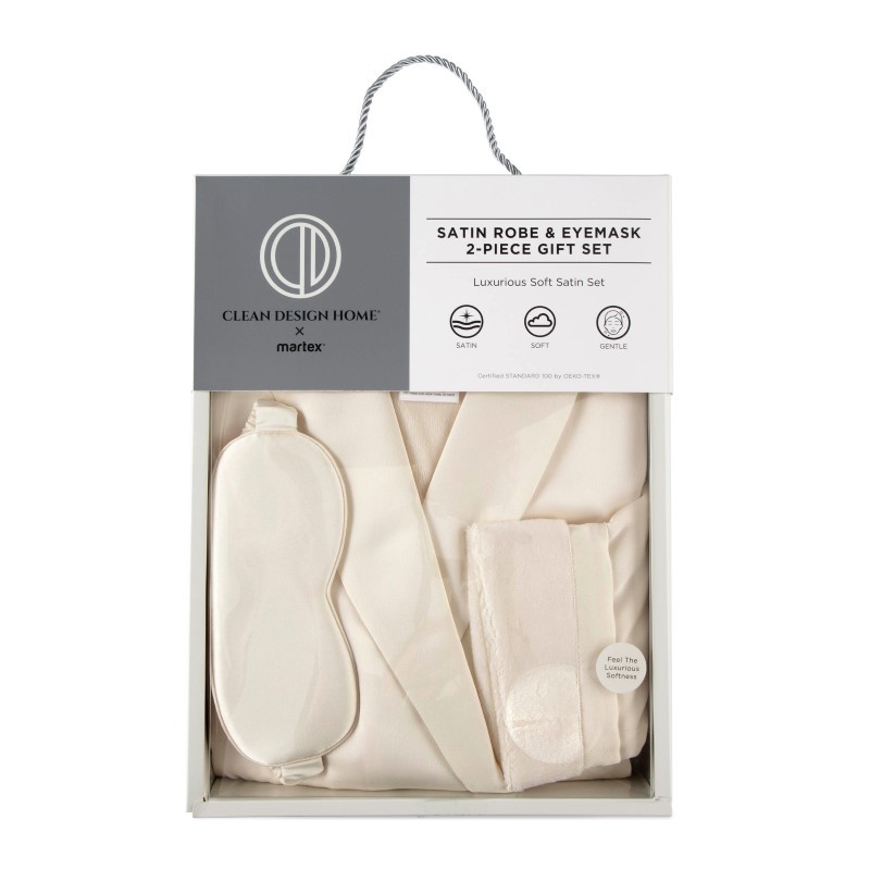 Clean Design Home S/M Bath Robe Set