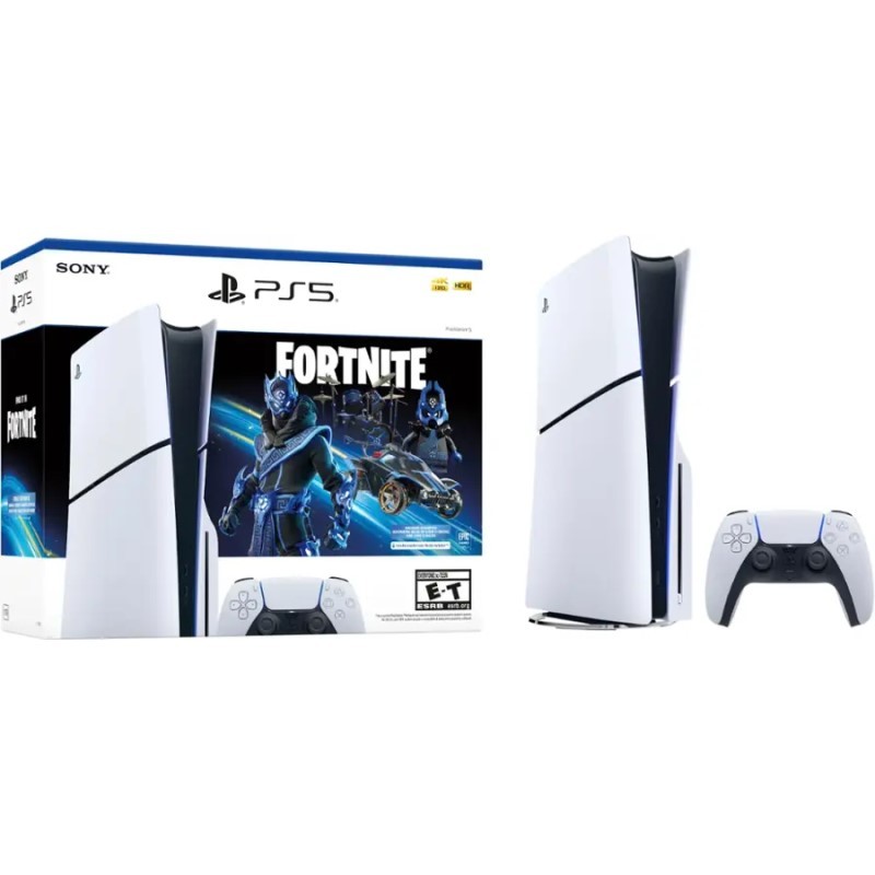 PS5 Slim Console Fortnite Cobalt Star Bundle