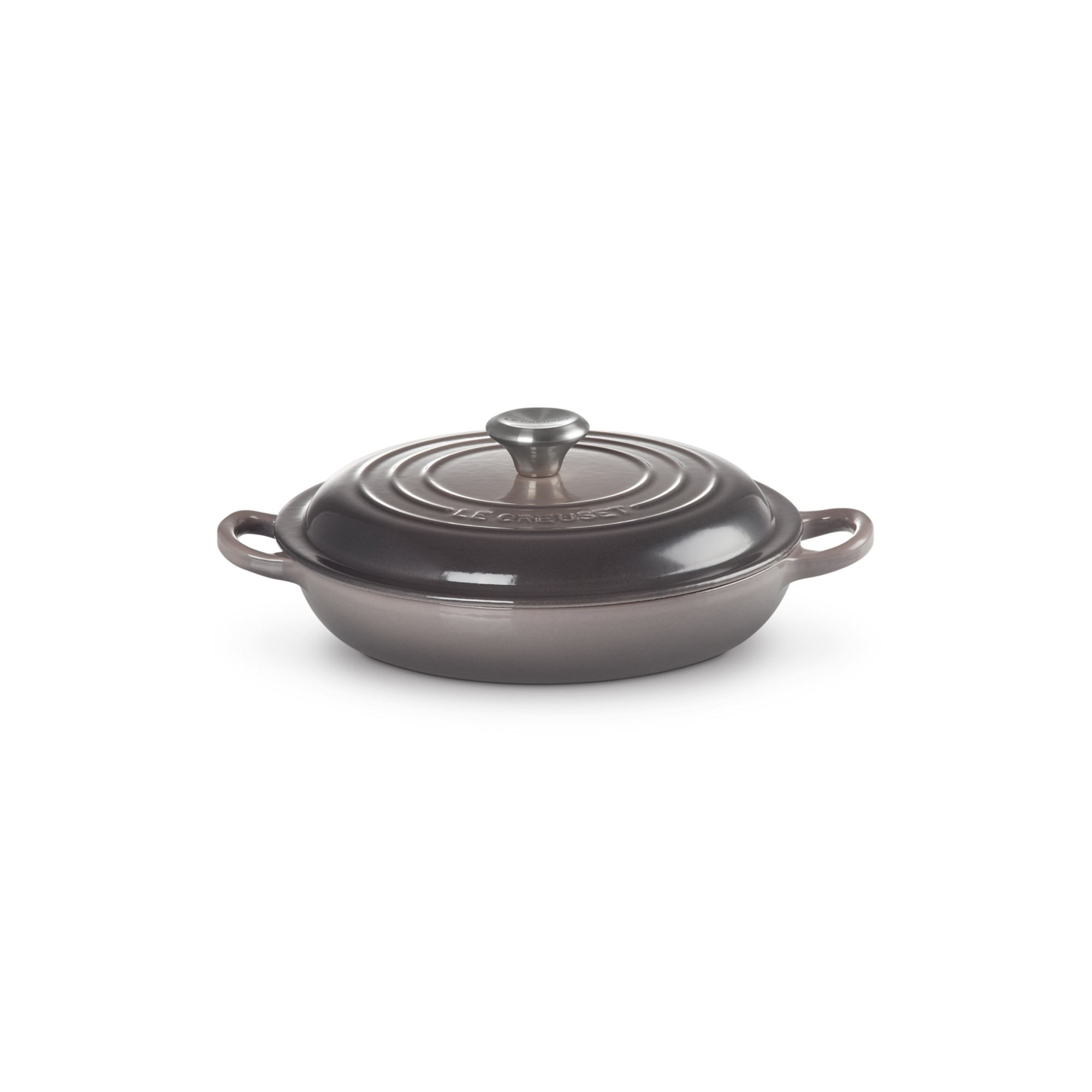 1.5qt Signature Cast Iron Braiser Oyster