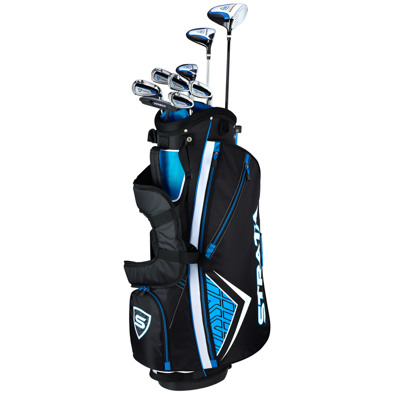 Strata Mens Right Hand Complete Golf Club Set - (12 Piece)