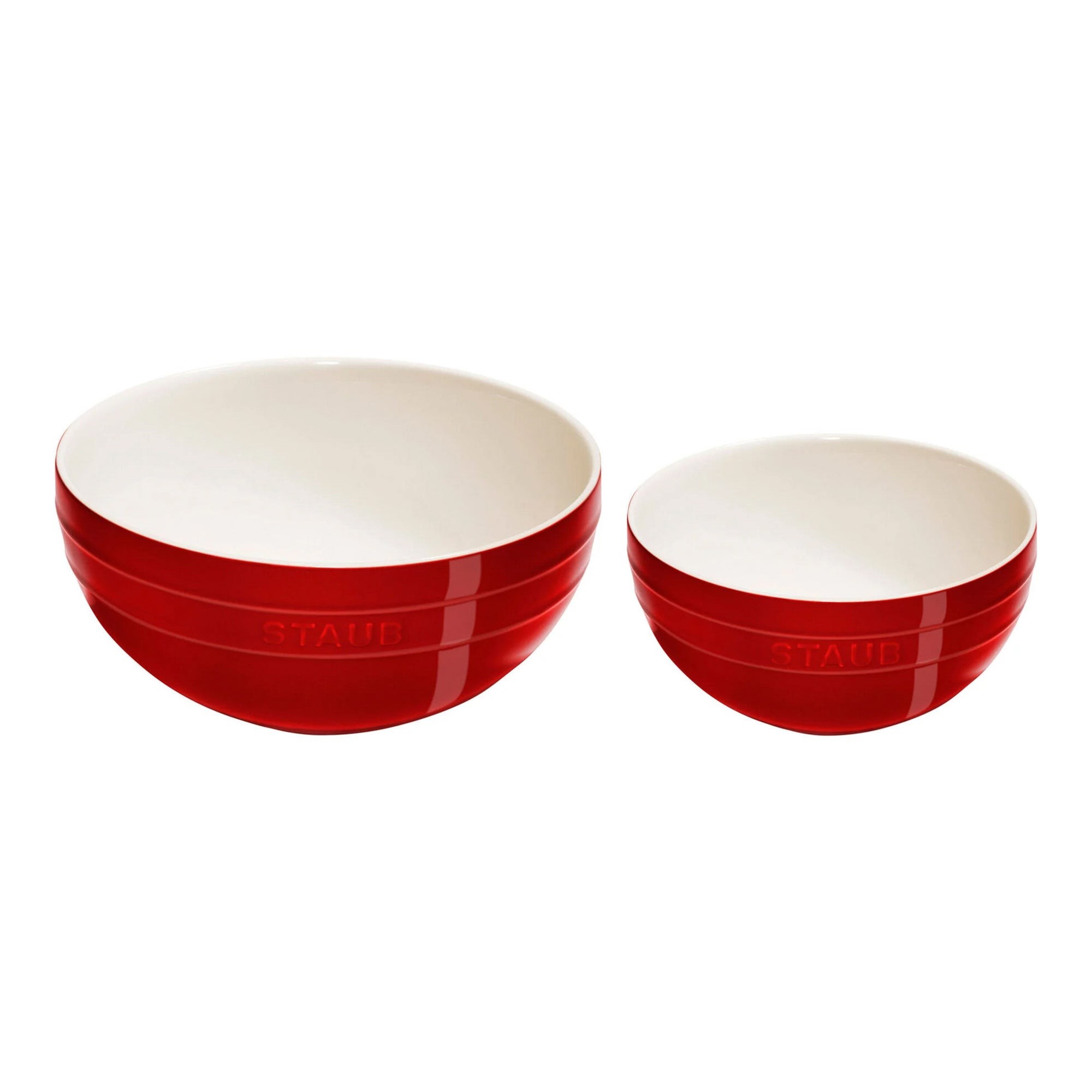 2pc Nested Mixing Bowl Set Cherry