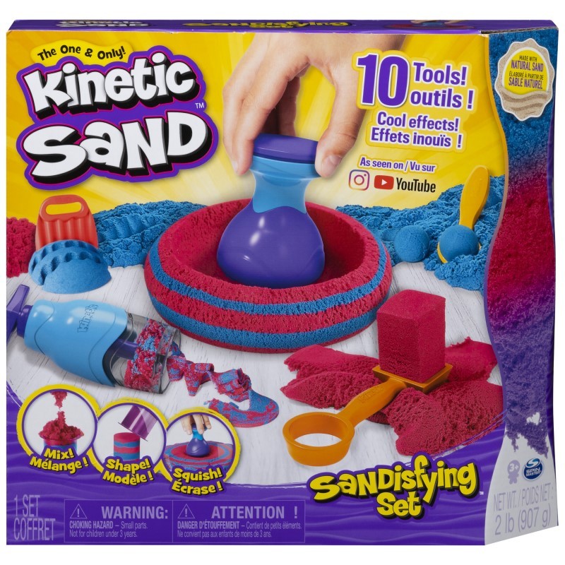 Kinetic Sand Sandisfying Set