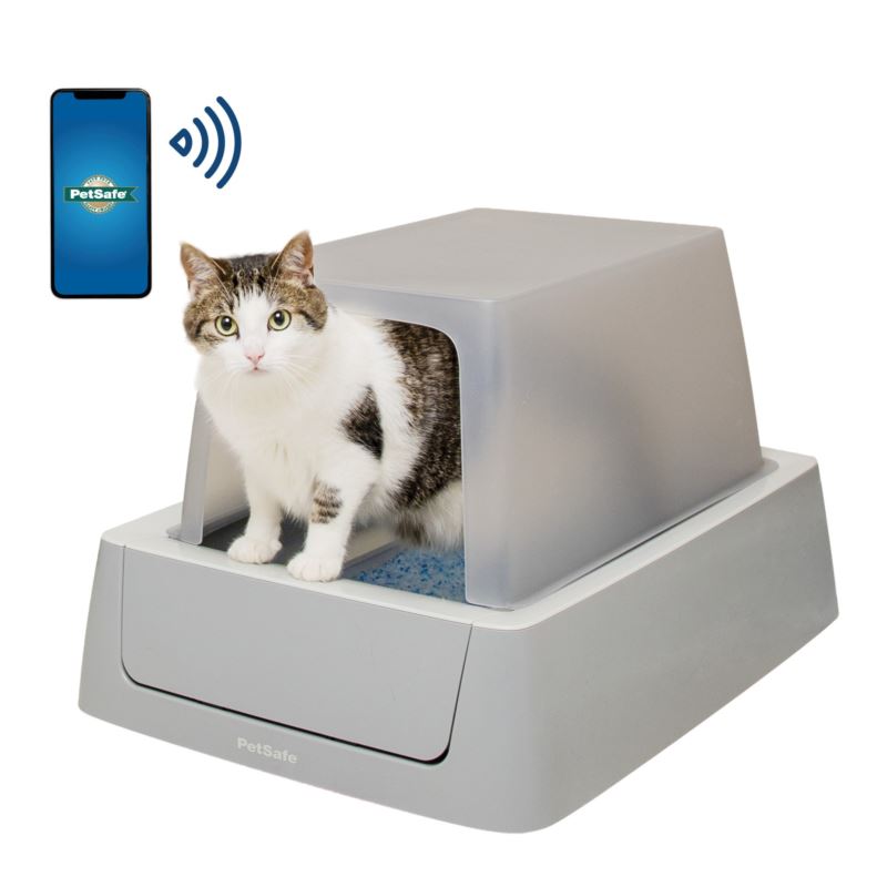 ScoopFree Crystal Smart Front-Entry Self Cleaning Litter Box
