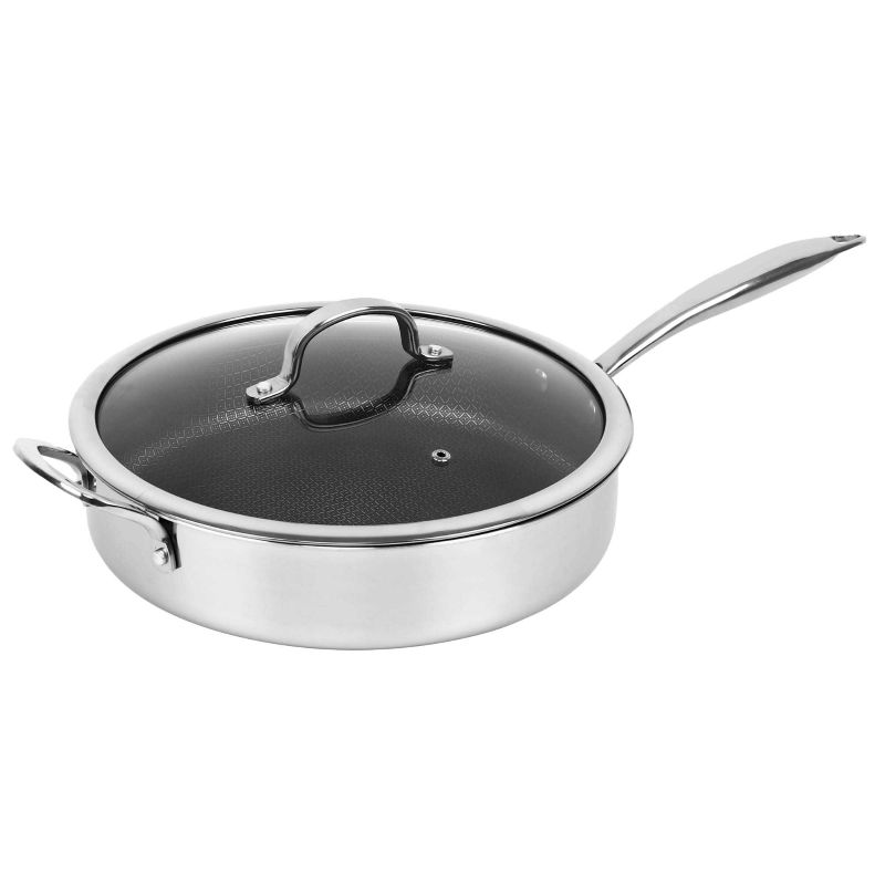 11 Inch Deep Saute Pan - Stainless Steel