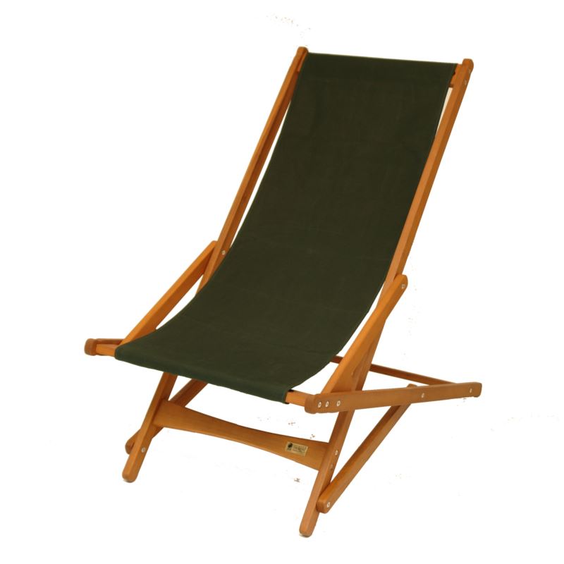 Pangean Wooden Glider Chair - (Green)