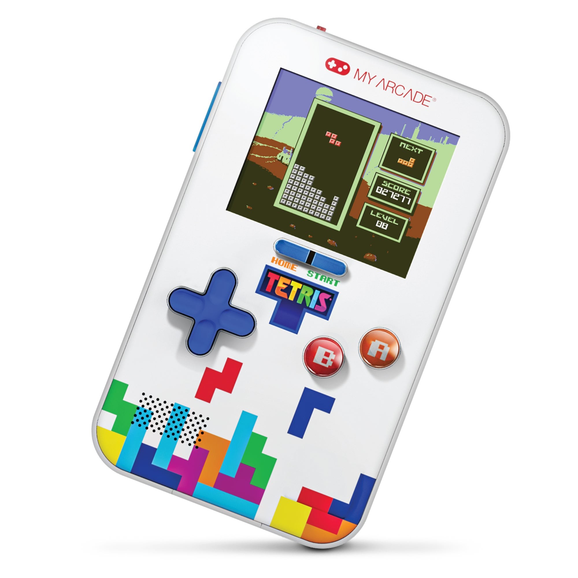 Tetris Go Gamer Classic Portable Gaming System w/ 300 Games