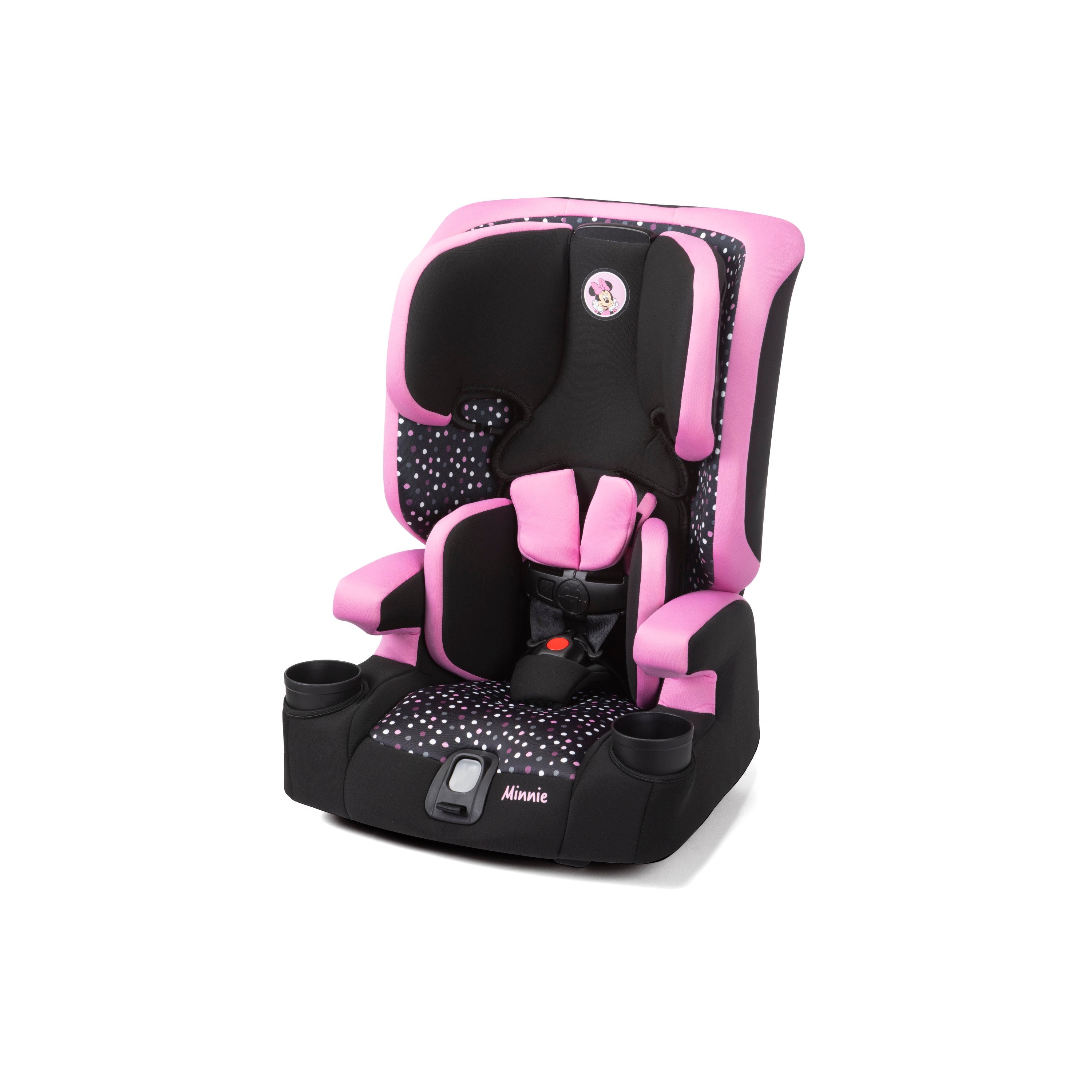 MagicSquad 3-in-1 Harness Booster Car Seat Minnie Dot Party