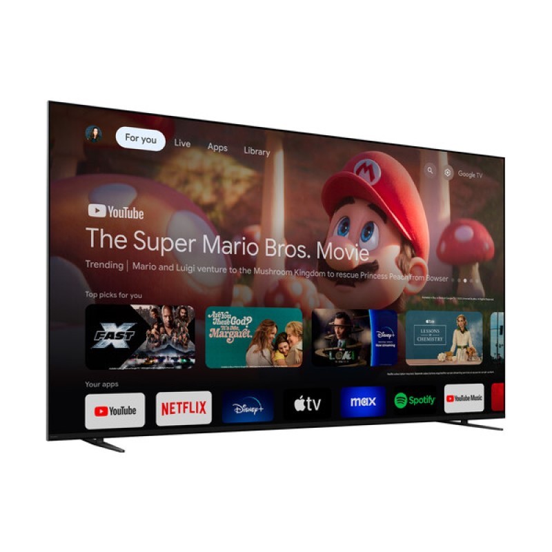 Bravia 85 Inch QLED 4K HDR Smart Google TV