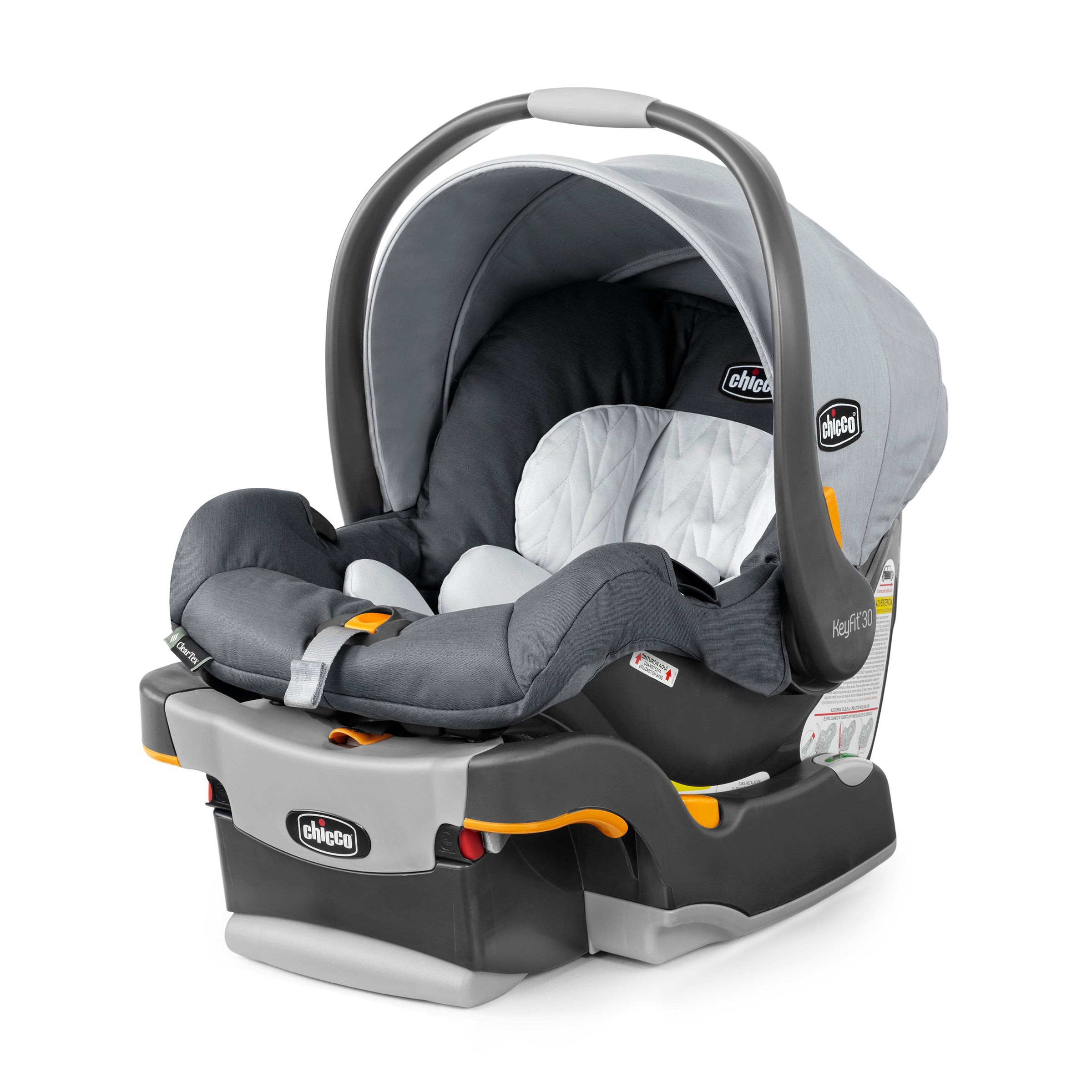 KeyFit 30 ClearTex Infant Car Seat Slate